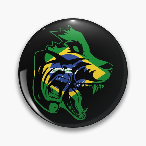 Item preview, Brazilian Flag Brazil Flag Werewolf Wolf Sport  designed and sold by BEAST NYC.