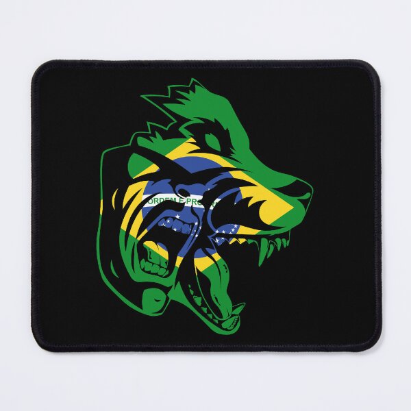 Item preview, Brazilian Flag Brazil Flag Werewolf Wolf Sport designed and sold by BEAST NYC.