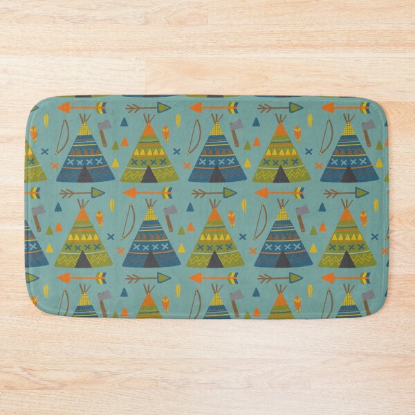 Item preview, Cute Western Boho Design With Teepees, Bows And Arrows designed and sold by handsoftime2020.