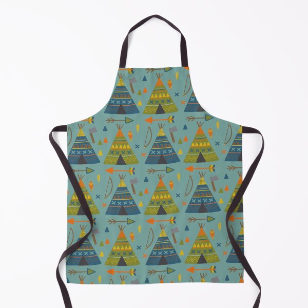 Item preview, Cute Western Boho Design With Teepees, Bows And Arrows designed and sold by handsoftime2020.