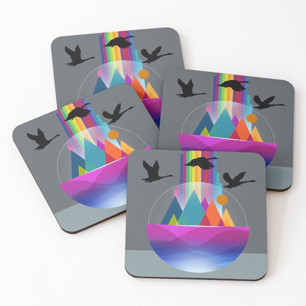 Item preview, Geese Over Mountains designed and sold by WallGarden.