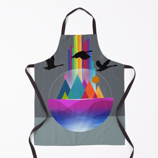 Item preview, Geese Over Mountains designed and sold by WallGarden.