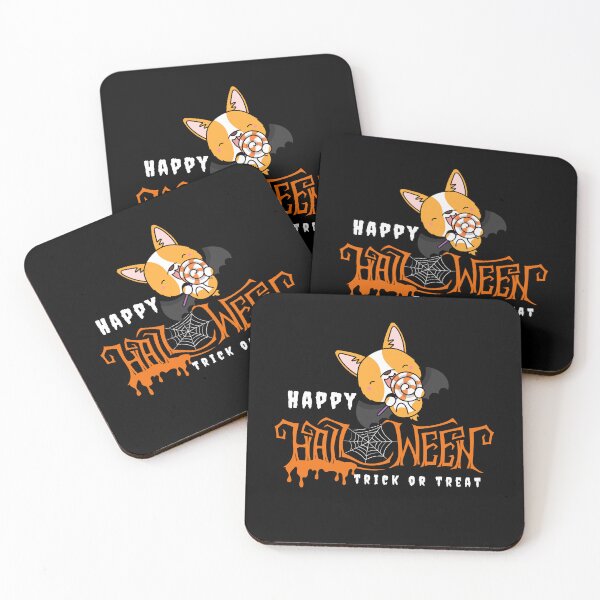 Item preview, Corgi halloween. trick or treat bat designed and sold by T-Look.