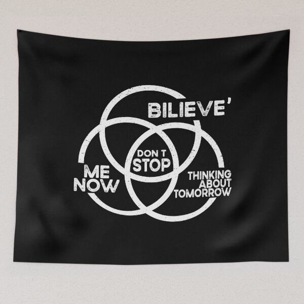Item preview, Don't Stop Music Lover Venn Diagram For Rock Music Fan Gift designed and sold by design880.