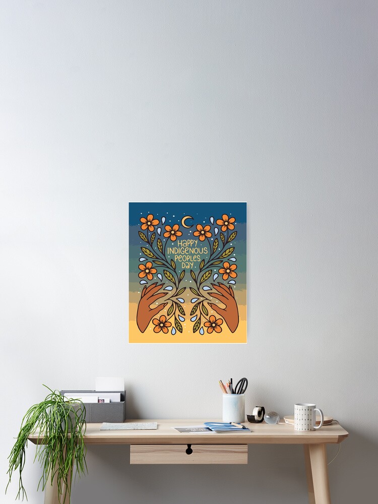 FUNNY indigenous peoples' day  Poster