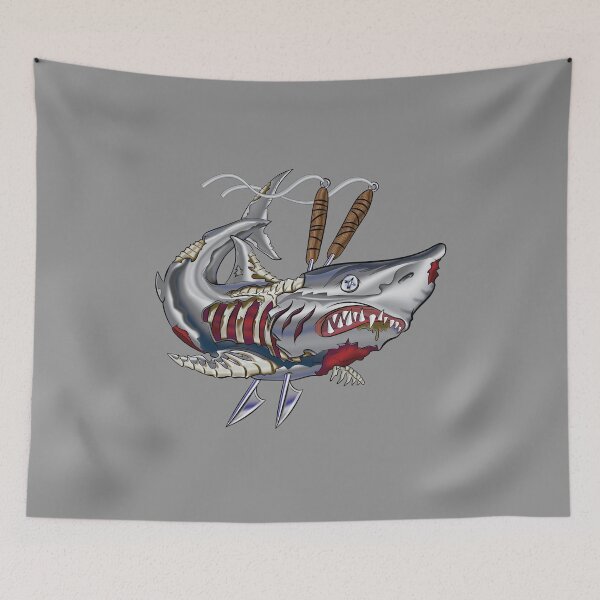 Item preview, Dead-Shark designed and sold by ScottyTattoo.