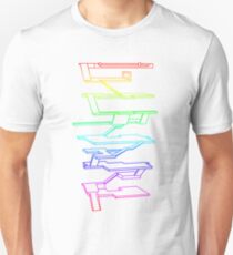 THE RAINBOW ROOMS Unisex T-Shirt