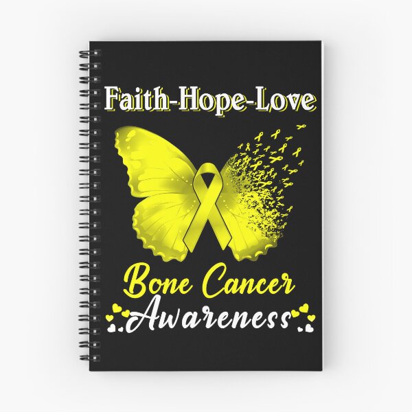 Item preview, Faith Hope Love Butterfly Bone Cancer Awareness designed and sold by Gillosina.
