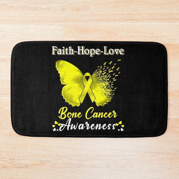 Item preview, Faith Hope Love Butterfly Bone Cancer Awareness designed and sold by Gillosina.