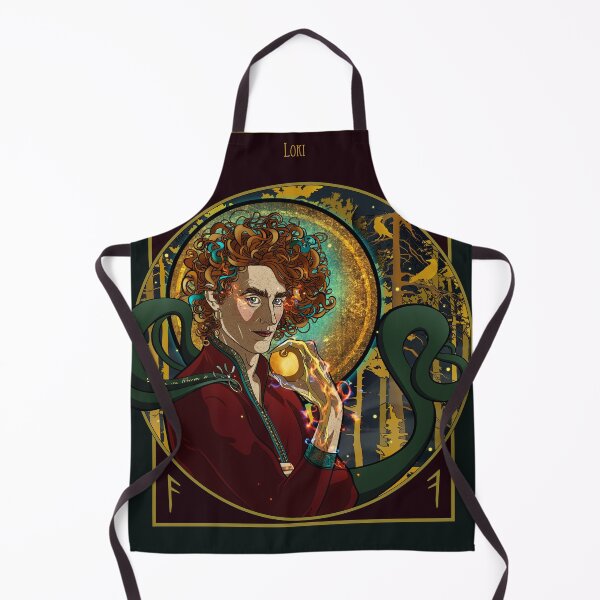 Item preview, Dances with Tricksters: Loki god of fire designed and sold by Renee von Morren.
