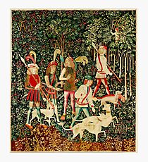 HD The Hunt of the Unicorn (1494 aprox) Photographic Print