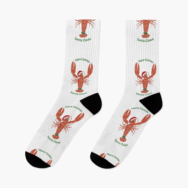 Item preview, Here Comes Santa CLAWS  Holiday Lobster designed and sold by BeeGeesDesigns.