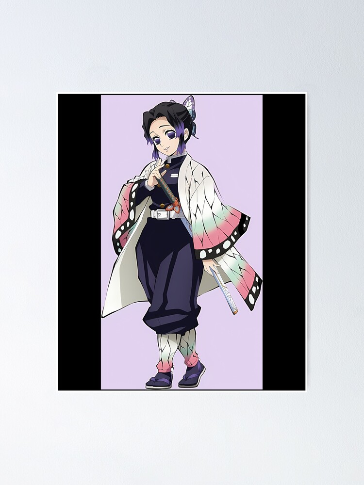 Demon Slayer Shinobu Kocho Full Body Poster Jeffery Hampton Poster For Sale By Dpmpmbfc