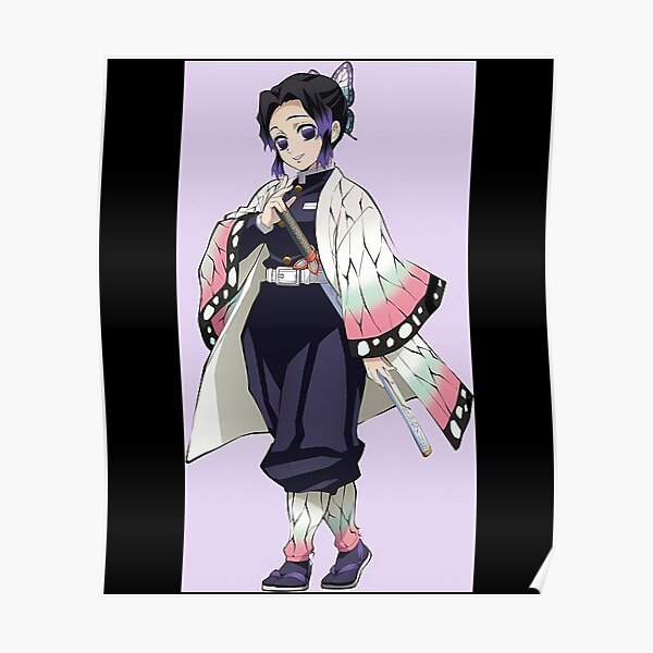 Demon Slayer Shinobu Kocho Full Body Poster Jeffery Hampton Poster For Sale By Dpmpmbfc