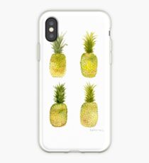 Vinilo o funda para iPhone Four Mini Pineapples