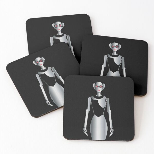 Item preview, Female Robot designed and sold by ArtFactoryAI.