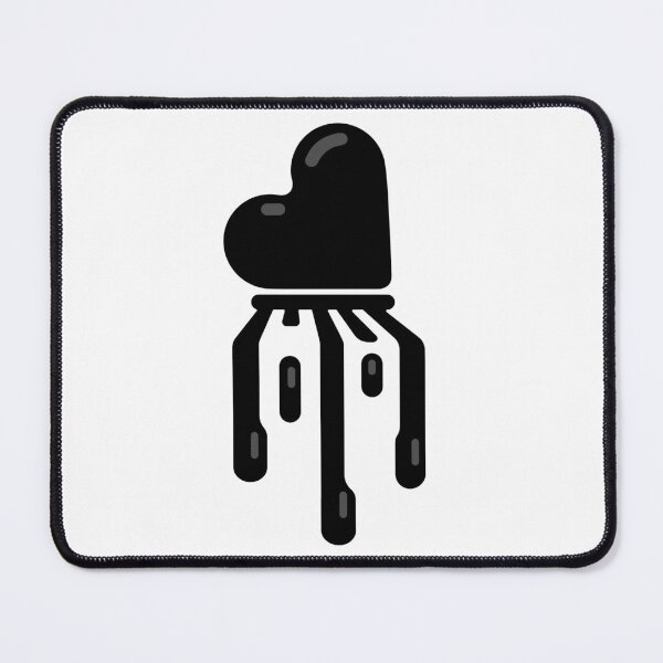 Item preview, Gothic Black Bleeding Heart Logo designed and sold by VenomousVictory.