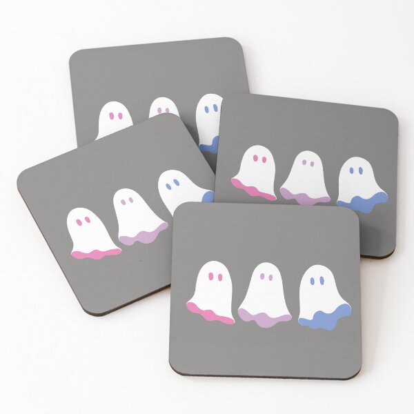 Item preview, Bisexual Ghost Trio  designed and sold by DoesArtAndStuff.