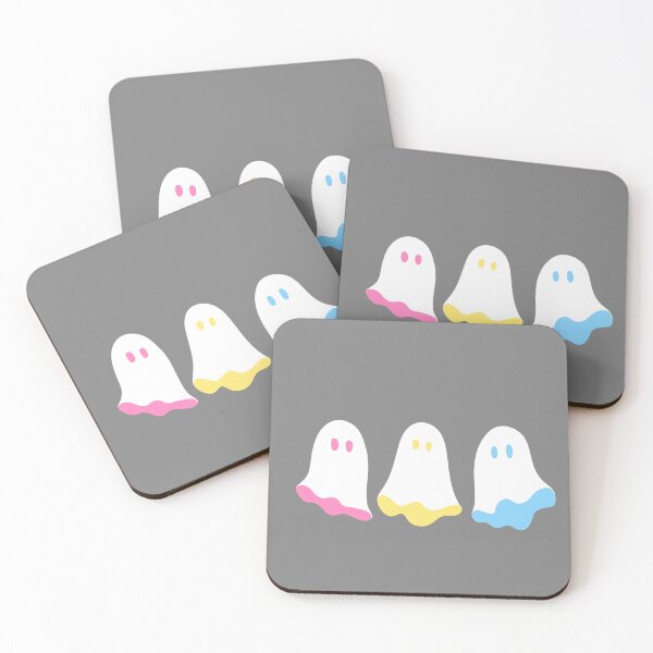 Item preview, Pansexual Ghost Trio designed and sold by DoesArtAndStuff.