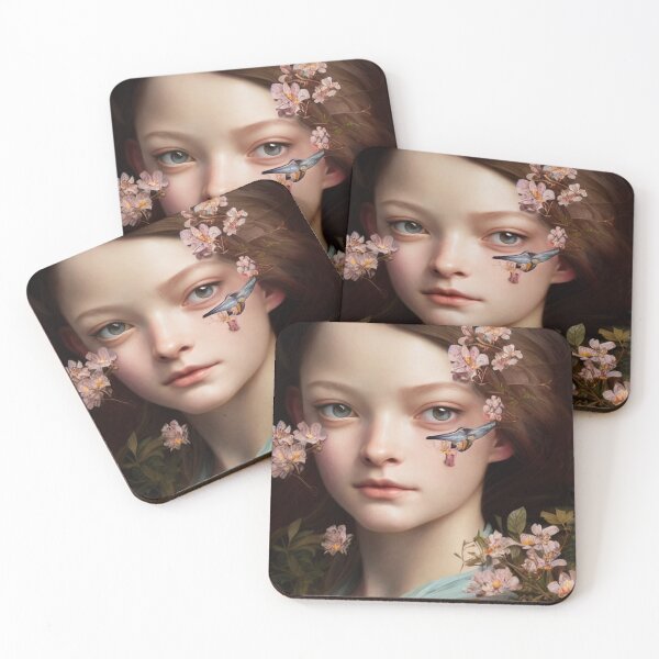 Item preview, Little girl and flower designed and sold by PunkerLazar.