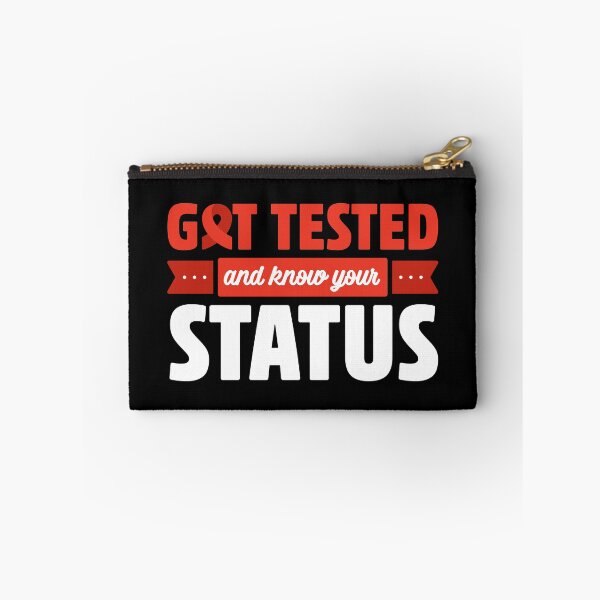 Item preview, Know Your Status - International HIV Testing Day designed and sold by Impacteeful.