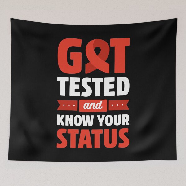Item preview, Know Your Status - International HIV Testing Day designed and sold by Impacteeful.
