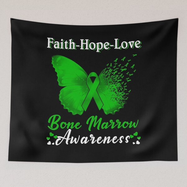 Item preview, Faith Hope Love Butterfly Bone Marrow Awareness designed and sold by Gillosina.