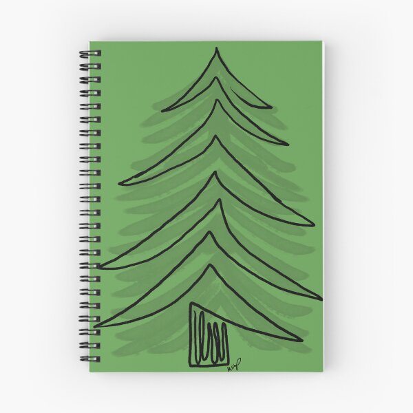 Item preview, Oneliner Evergreen Tree, Black designed and sold by Sharpmichelle.