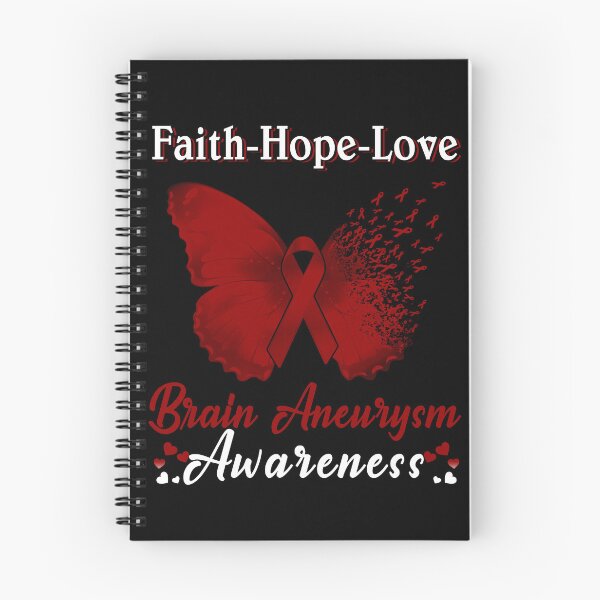 Item preview, Faith Hope Love Butterfly Brain Aneurysm Awareness designed and sold by Gillosina.