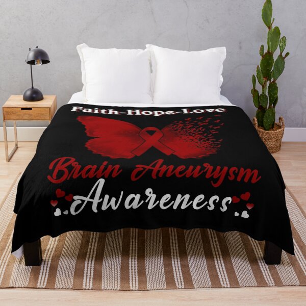 Item preview, Faith Hope Love Butterfly Brain Aneurysm Awareness designed and sold by Gillosina.