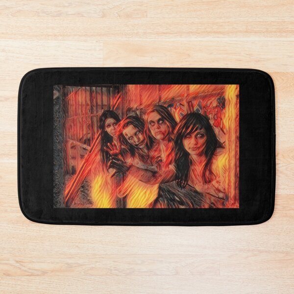 Item preview, Ghosts or Zombies on Fire designed and sold by Namsus-Printing.