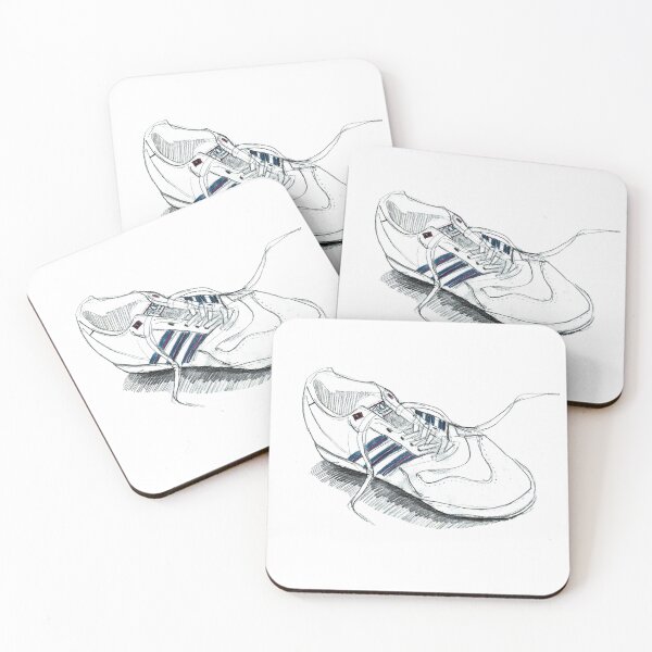 Item preview, Old Sneaker drawing designed and sold by chewingcharcoal.