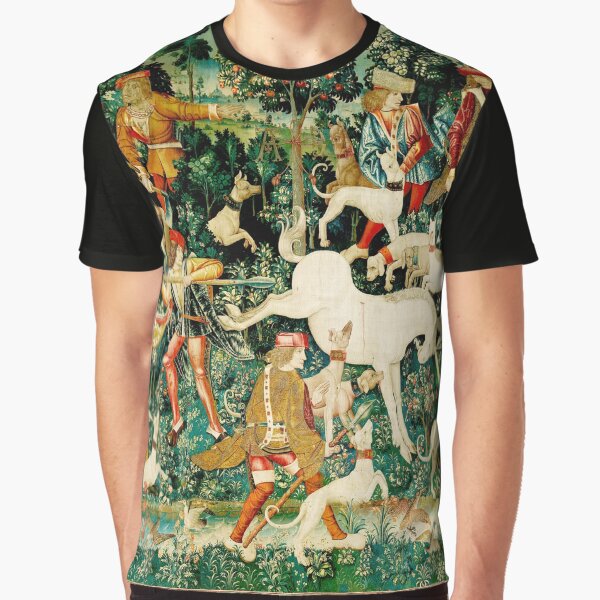 HD The Unicorn is Attacked (1495) Graphic T-Shirt