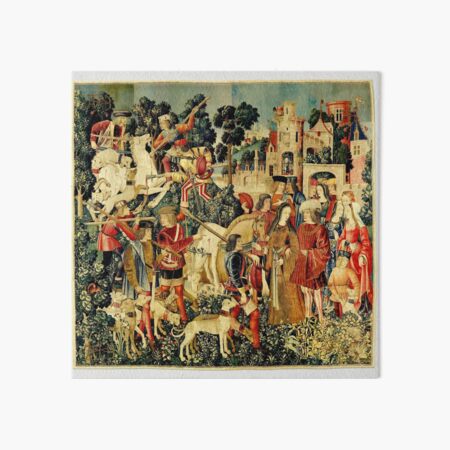 HD The Unicorn is Killed and Brought to the Castle (1495) Art Board Print