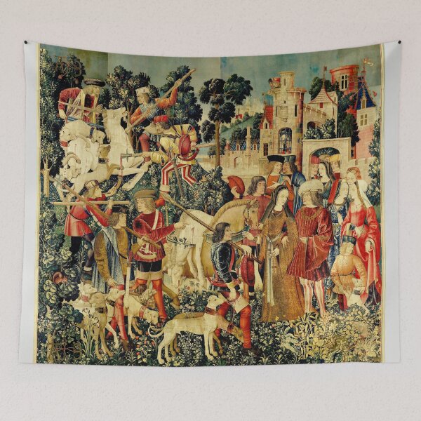 Item preview, HD The Unicorn is Killed and Brought to the Castle (1495) designed and sold by MINDTHECHERRY.