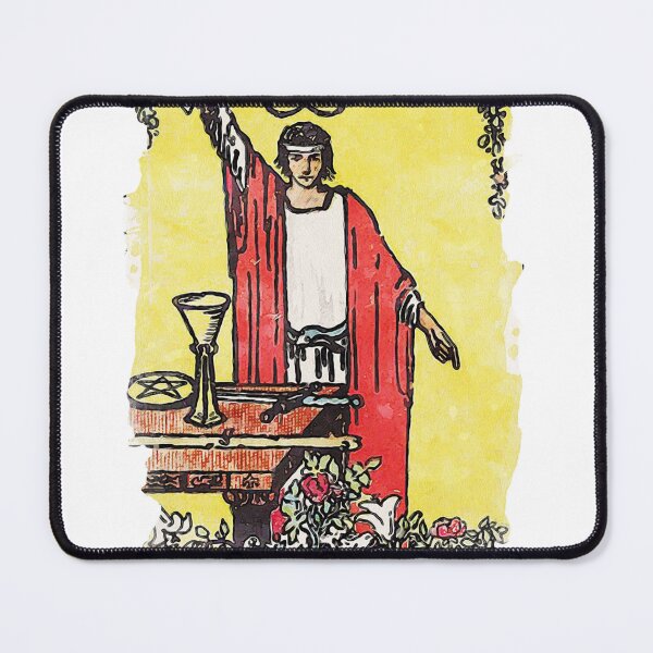 Aperçu de l'œuvre Le Magicien Major Arcana RWS Tarot Card Painting créée et vendue par ApolloTarot.