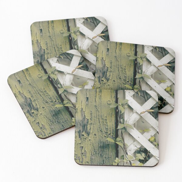 Item preview, Peeling paint on wood and greenery designed and sold by Sansaranna.