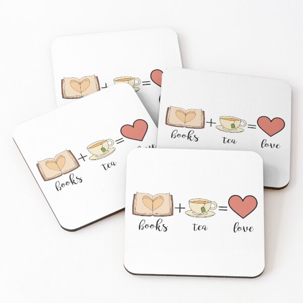 Item preview, Books Tea Love - Booklover designed and sold by ArtCreativeSACB.