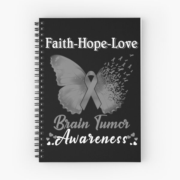 Item preview, Faith Hope Love Butterfly Brain Tumor Awareness designed and sold by Gillosina.