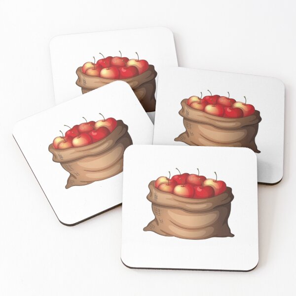 Item preview, Apple Basket Illustration in Watercolor designed and sold by Stevenobinsun.