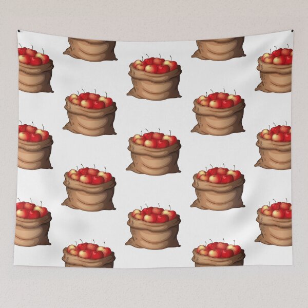 Item preview, Apple Basket Illustration in Watercolor designed and sold by Stevenobinsun.