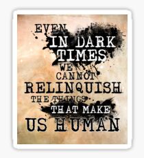 Khan Quote: Metro 2033 Sticker