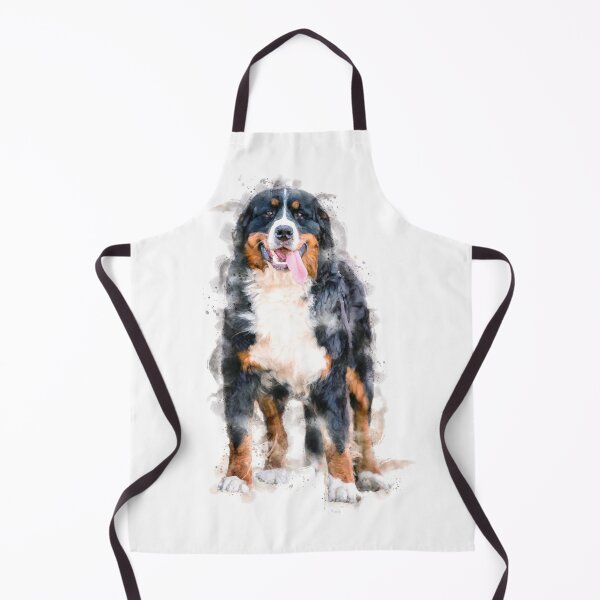 Item preview, Bernese Mountain Dog Watercolour Artwork designed and sold by Typeglyphs.