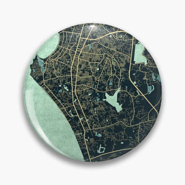Item preview, Pattaya City Map Thailand - Summer designed and sold by deMAP.