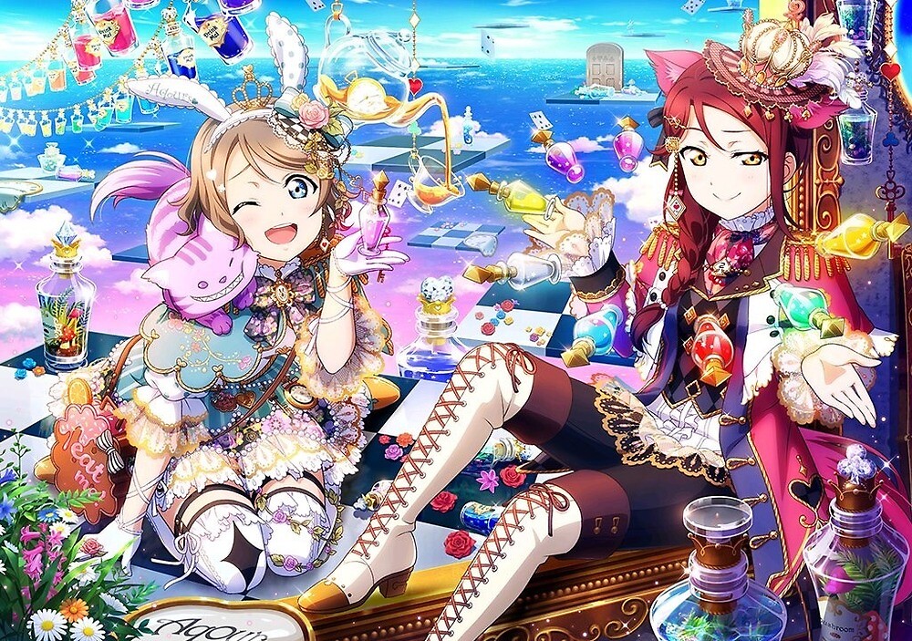 Love Live Riko You Alice In Wonderland Ur Pair By Panayoki Redbubble