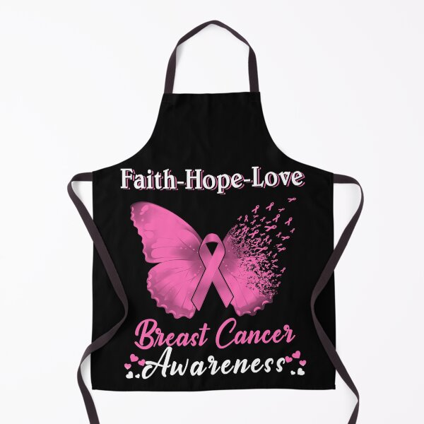 Item preview, Faith Hope Love Butterfly Breast Cancer Awareness designed and sold by Gillosina.