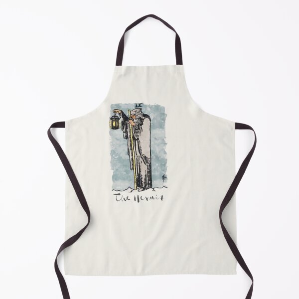 Item preview, The Hermit Major Arcana RWS Tarot Card Painting designed and sold by ApolloTarot.