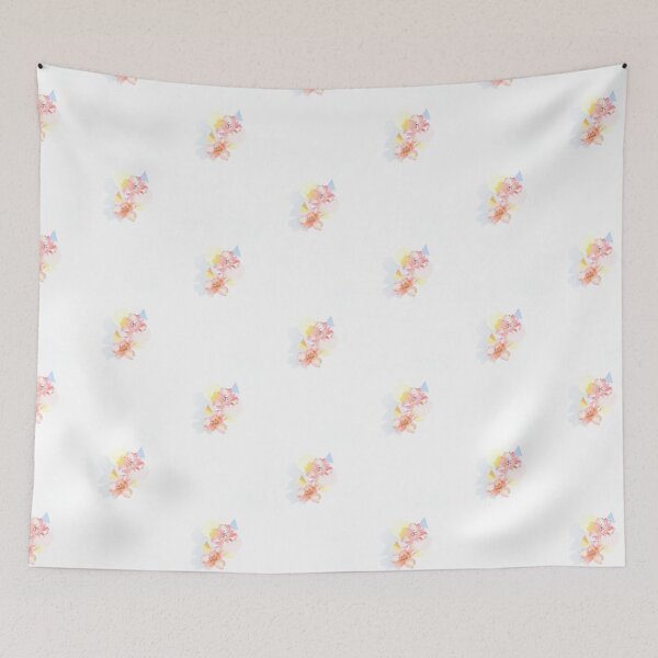 Item preview, Abstract shapes layered with live florals designed and sold by Blissimos Art.