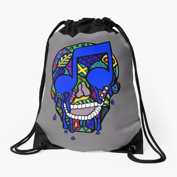 Cranial Bass I Drawstring Bag