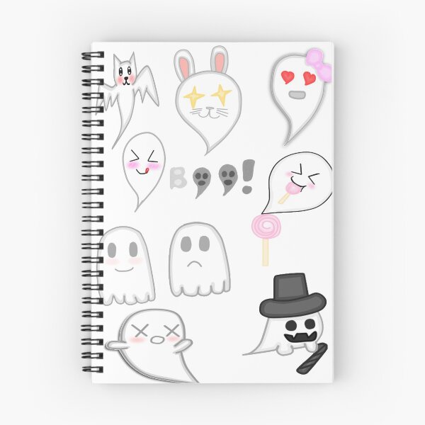 Item preview, Kawaii ghosts party  designed and sold by mikistarlight.